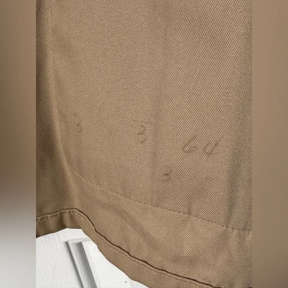 LEVI’s Men’s L 60’s Vintage Khaki Belted Safari Twill Field Utility Jacket CLEAN - Picture 9 of 16